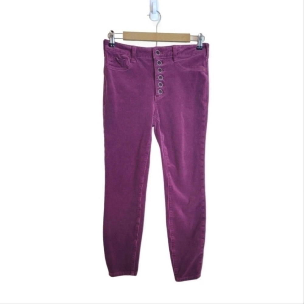 Anthropologie Pilcro and the letterpress High-Rise Skinny Ankle Courdory Pants - Picture 4 of 11